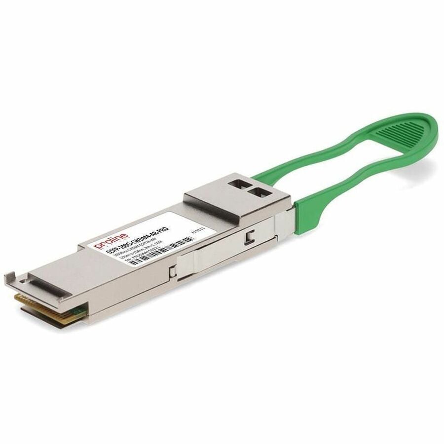 Proline Arista Networks® QSFP-100G-CWDM4 Compatible TAA 100GBase-CWDM4 QSFP28 Transceiver (SMF, 1270nm to 1330nm, 2km,