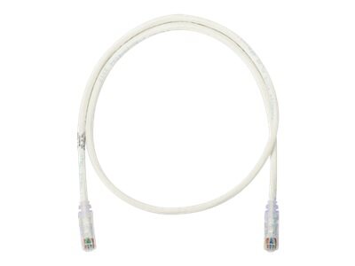 Panduit NetKey patch cable - 7 ft - gray