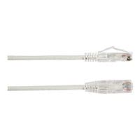 Black Box 20ft Slim-Net CAT6A White 28AWG 500Mhz UTP Snagless Patch Cable