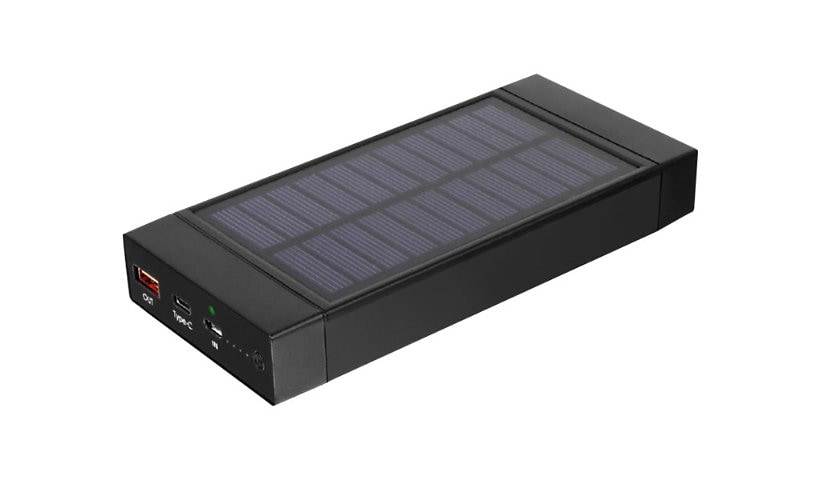 Aluratek APBQ16F solar power bank - Li-Ion - USB, USB-C