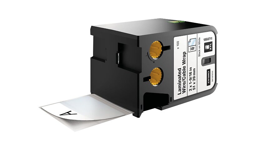 Dymo XTL - tape - 100 cassette(s) - 51 x 39 mm