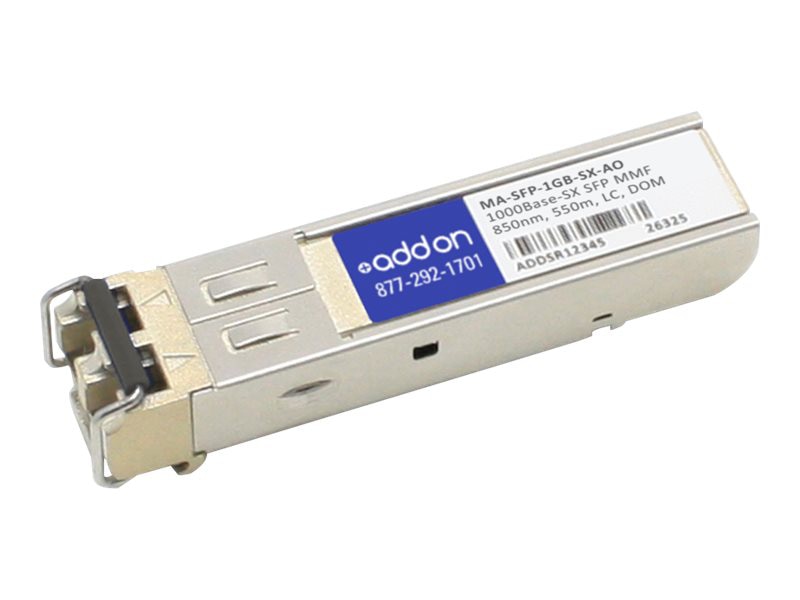 AddOn Cisco Meraki MA-SFP-1GB-SX Compatible TAA 1000Base-SX SFP Transceiver