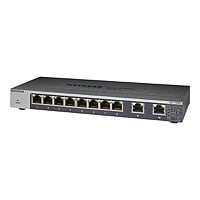 NETGEAR 8-Port Gigabit Ethernet Unmanaged Switch, 2x10-G/Multi-G