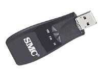 SMC EZ Networking Compact USB 2.0 to 10/100Mbps Ethernet Adapter