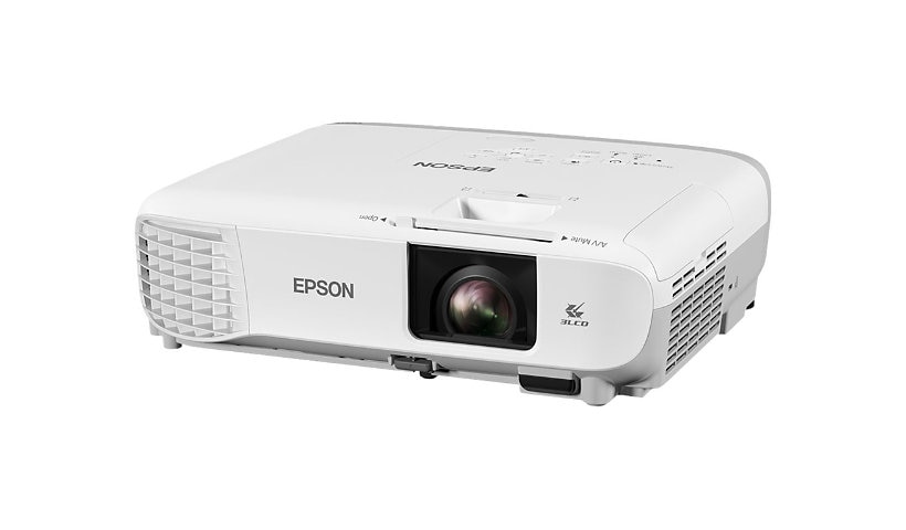 Epson PowerLite W39 - 3LCD projector - portable - LAN