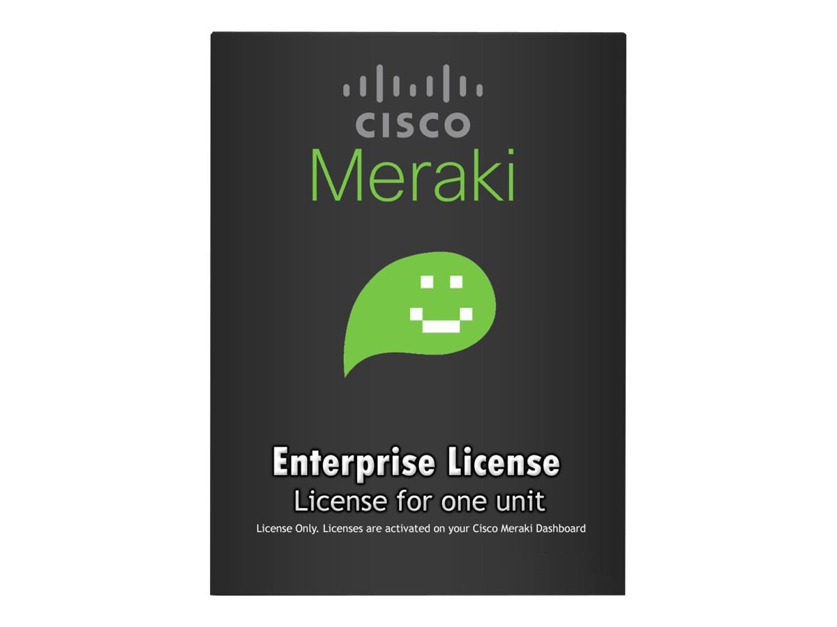 Cisco Meraki Enterprise - licence d'abonnement (3 ans) + 3 Years Enterprise Support - 1 switch