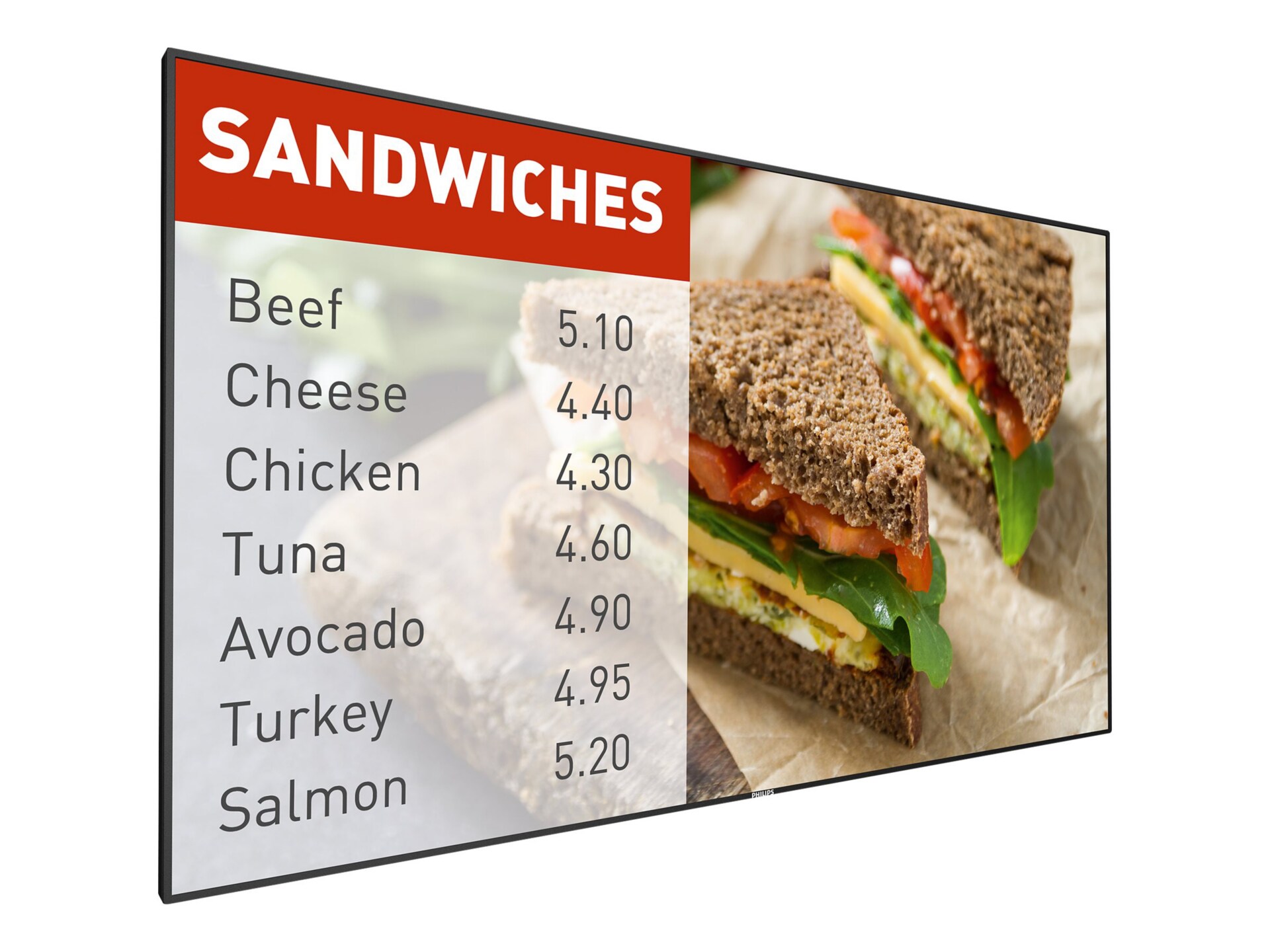 Philips Signage Solutions P-Line 55BDL5057P 55" Class (54.64" viewable) LED display