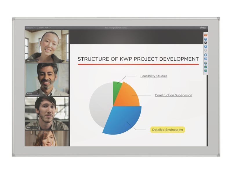 MooreCo Interactive Projector Board with Brio Trim - interactive whiteboard