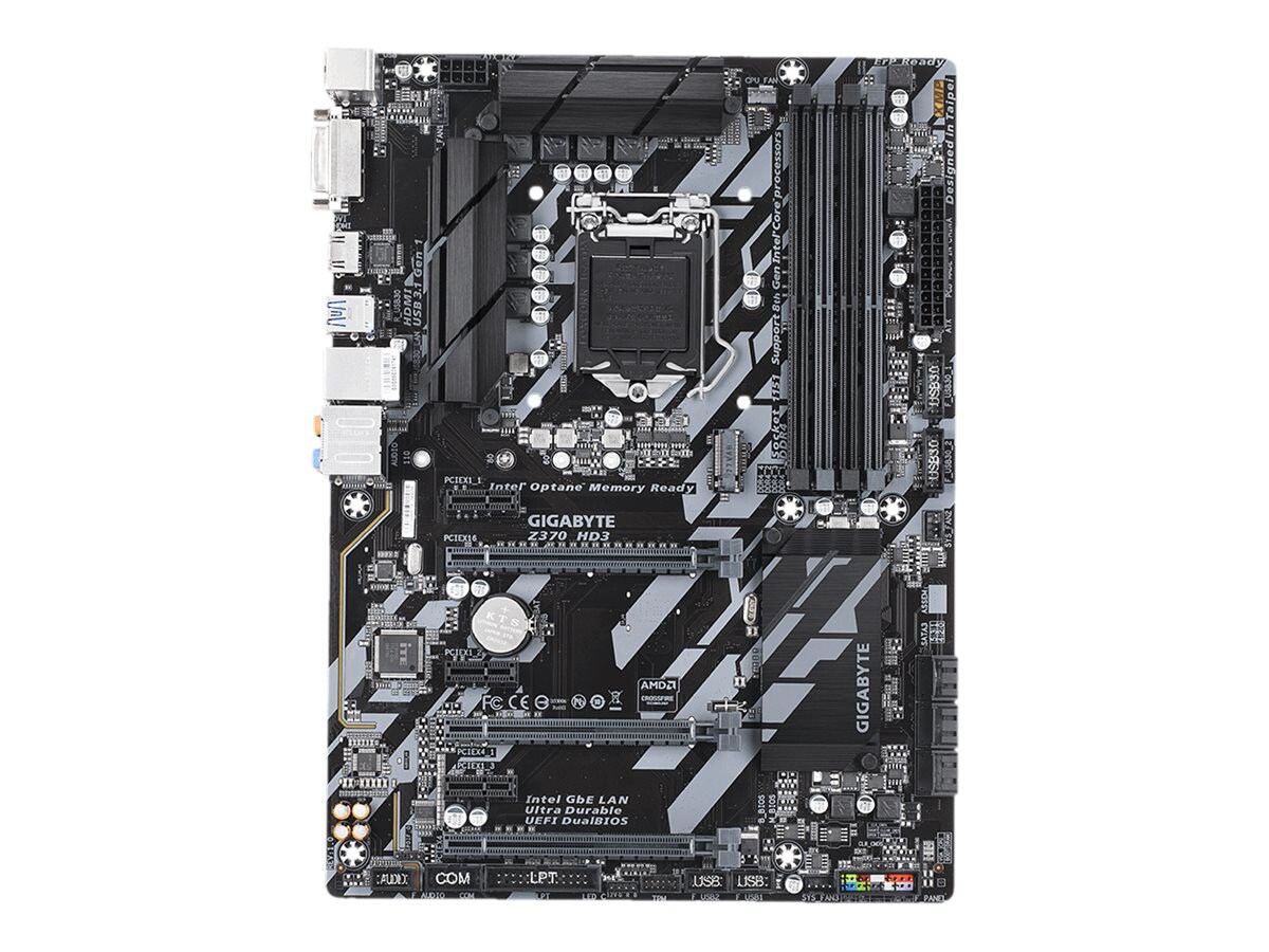 Gigabyte Z370 HD3 - 1.0 - motherboard - ATX - LGA1151 Socket - Z370