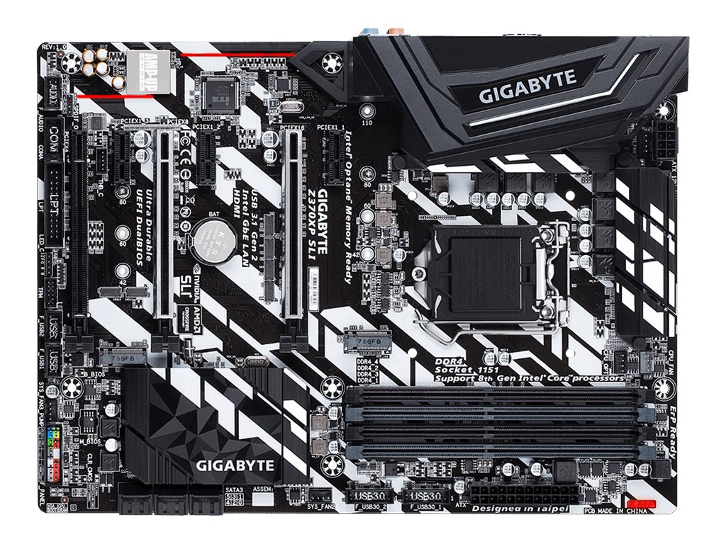 Gigabyte Z370XP SLI - 1.0 - motherboard - ATX - LGA1151 Socket - Z370