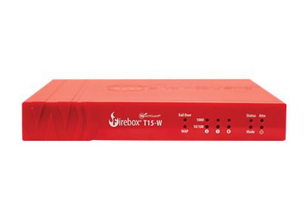 WatchGuard Firebox T15-W - security appliance - with 1 year Standard Support