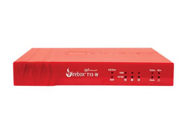 WatchGuard Firebox T15-W - security appliance - with 3 years Total Security Suite