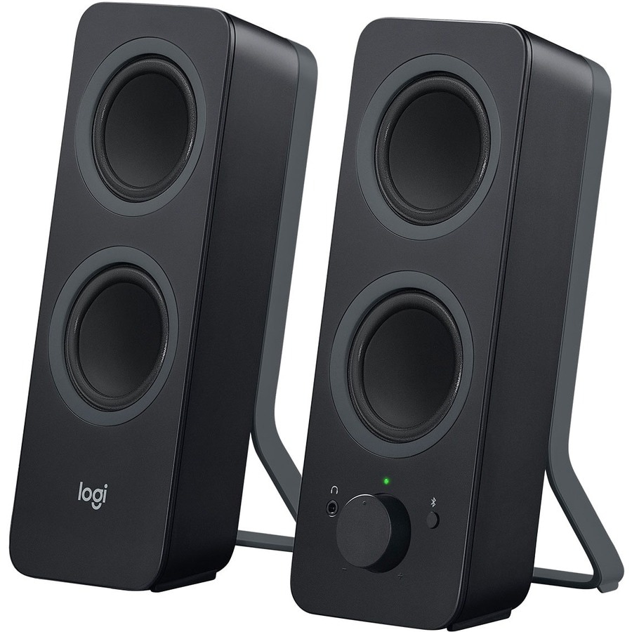 Wireless computer store speakers with subwoofer