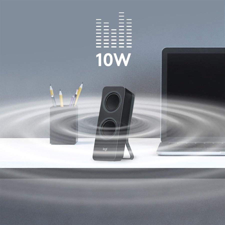Thumbnail 3 of 9 for Logitech Z207 Bluetooth Computer Speakers - speakers - for PC - wireless