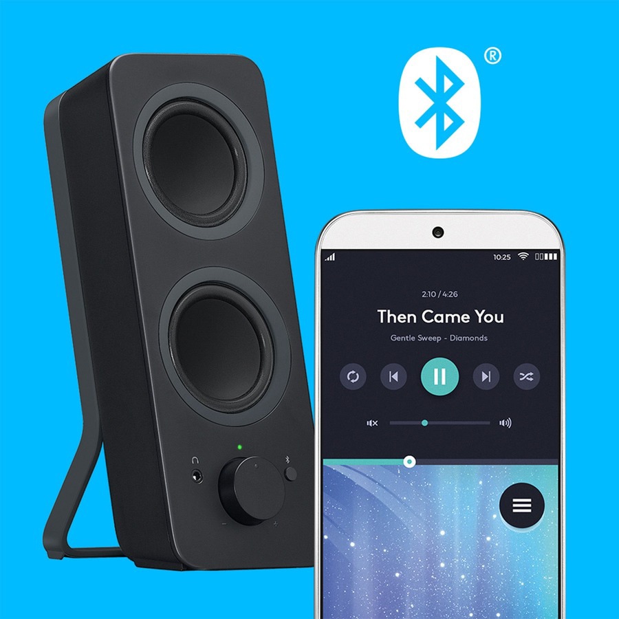 Thumbnail 4 of 9 for Logitech Z207 Bluetooth Computer Speakers - speakers - for PC - wireless