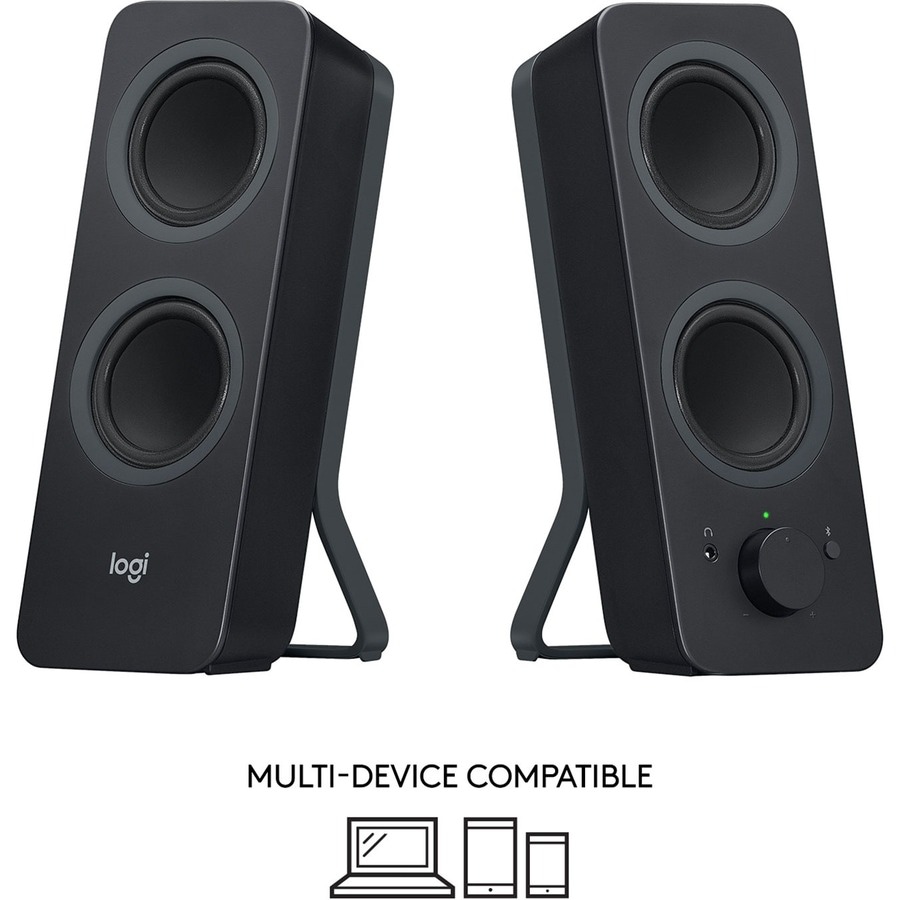 Thumbnail 6 of 9 for Logitech Z207 Bluetooth Computer Speakers - speakers - for PC - wireless