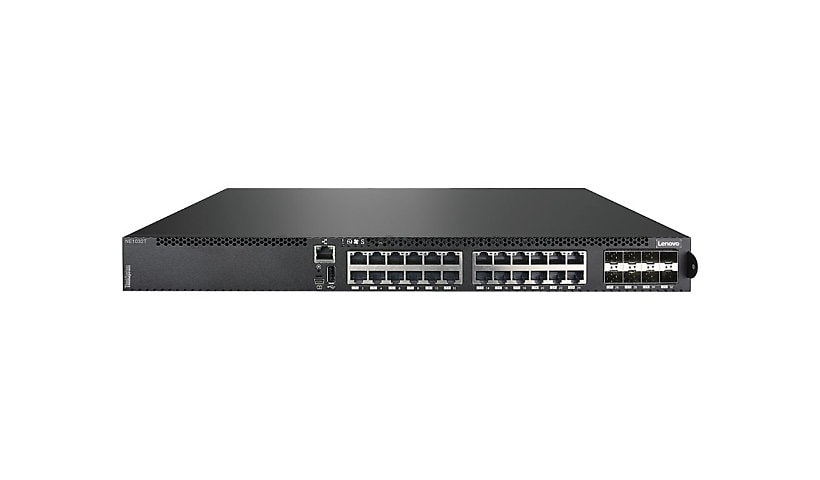 Lenovo ThinkSystem NE1032T RackSwitch - switch - 24 ports - managed - rack-
