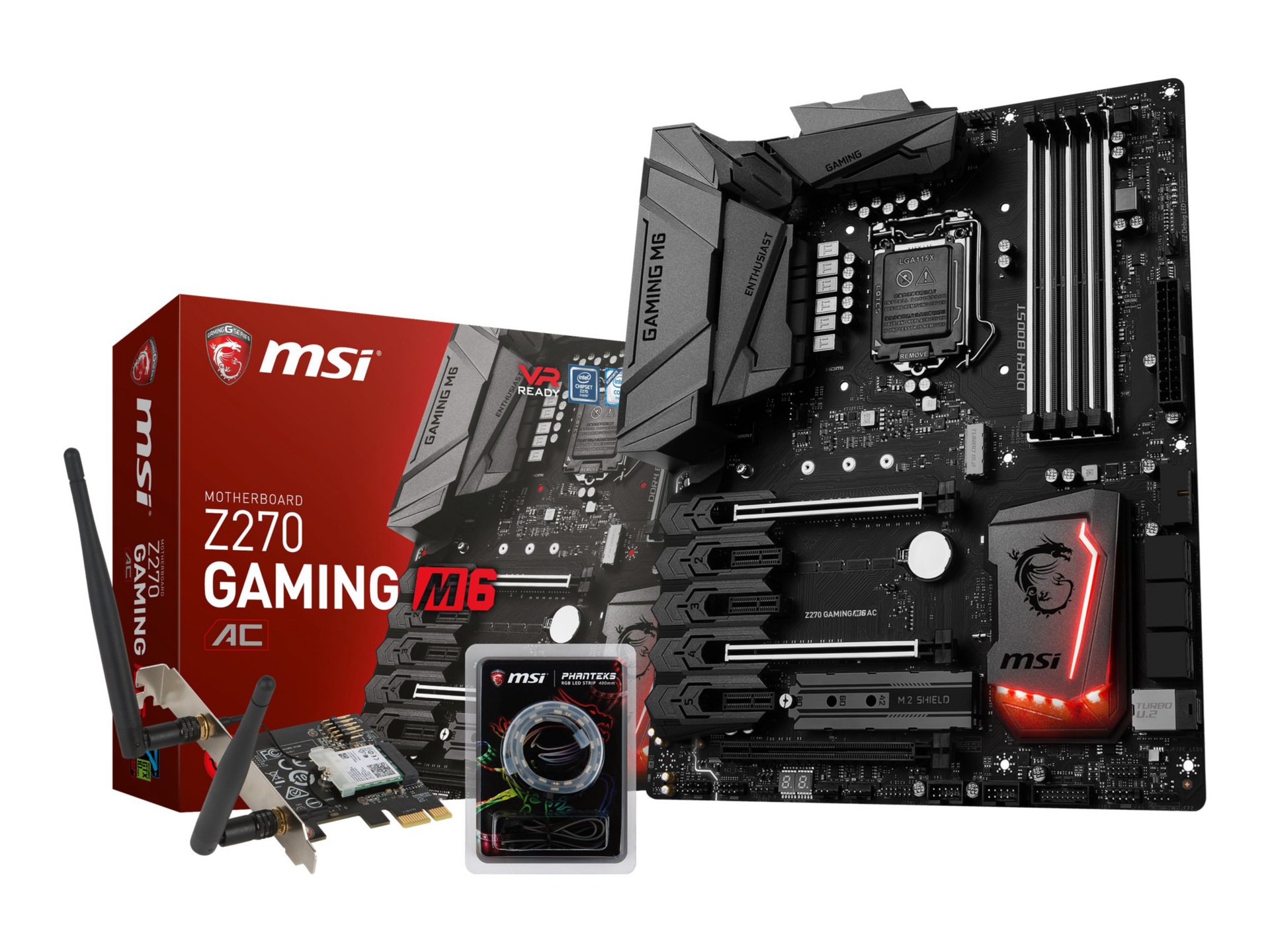 MSI Z270 GAMING M6 AC - motherboard - ATX - LGA1151 Socket - Z270