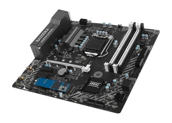 MSI B250M BAZOOKA OPT BOOST - motherboard - micro ATX - LGA1151 Socket - B250 - with 16GB Intel Optane memory Onboard