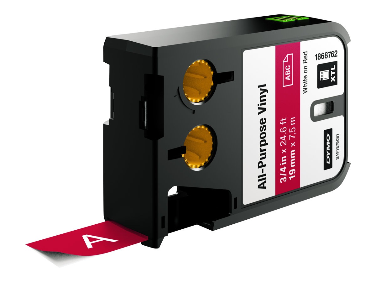 Dymo XTL All-Purpose - tape - 1 cassette(s) - Roll (0.75 in x 23 ft)