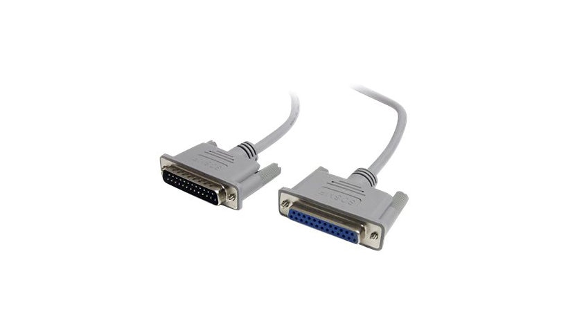 StarTech.com 6ft Straight Through DB25 Serial/Parallel Cable - M/F