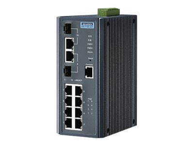 Advantech EKI-7710E-2CI-AE - switch - 10 ports - managed