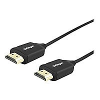StarTech.com 1.6ft/50cm Premium Certified HDMI 2.0 Cable with Ethernet, High Speed Ultra HD 4K 60Hz HDMI Cable HDR10 UHD