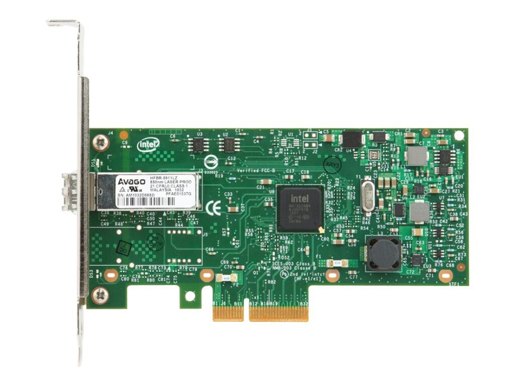 Lenovo ThinkSystem I350-F1 By Intel - network adapter - PCIe 2.0 x4 - 1000Base-SX x 1