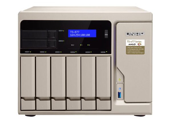 QNAP TS-877 - NAS server - 0 GB