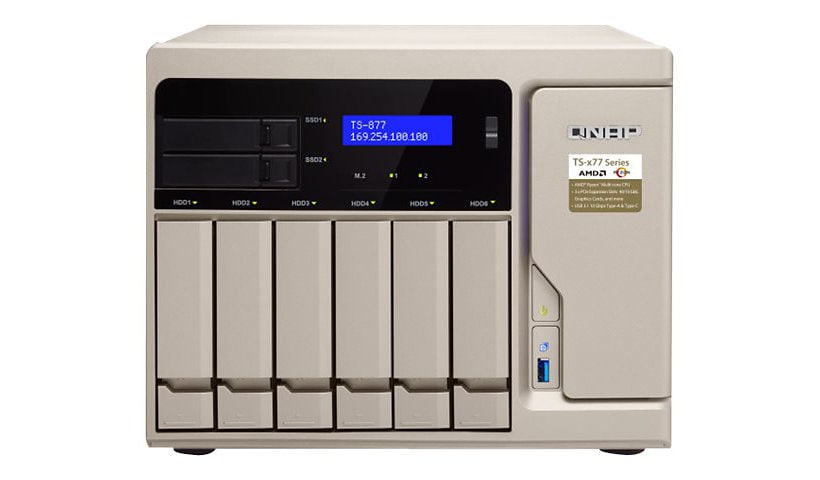 QNAP TS-877 - NAS server - 0 GB