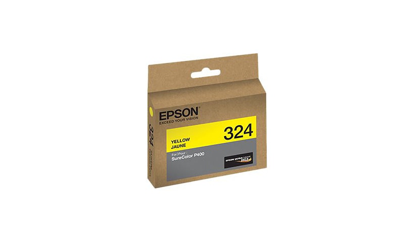 Epson 324 - yellow - original - ink cartridge