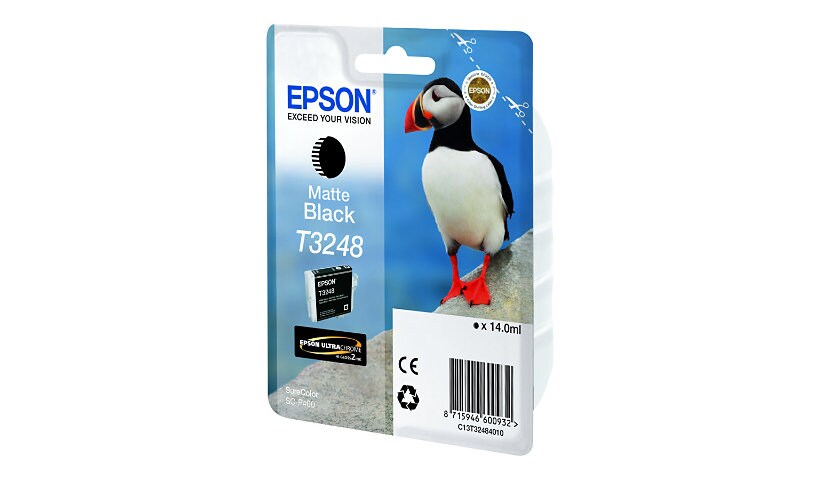 Epson T3248 - matte black - original - ink cartridge