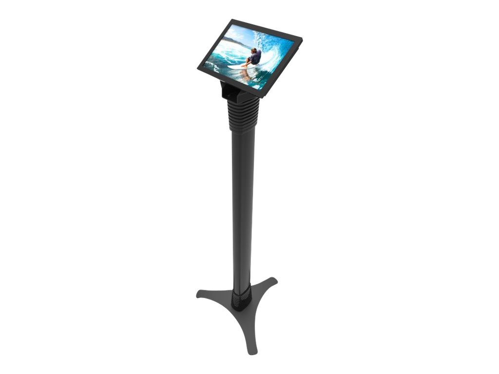 Compulocks Adjustable - Samsung TouchScreen Floor Stand - Black - stand