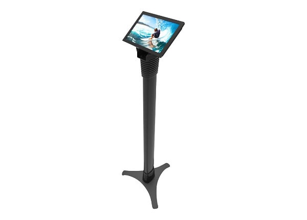 Compulocks Adjustable - Samsung TouchScreen Floor Stand - Black - stand