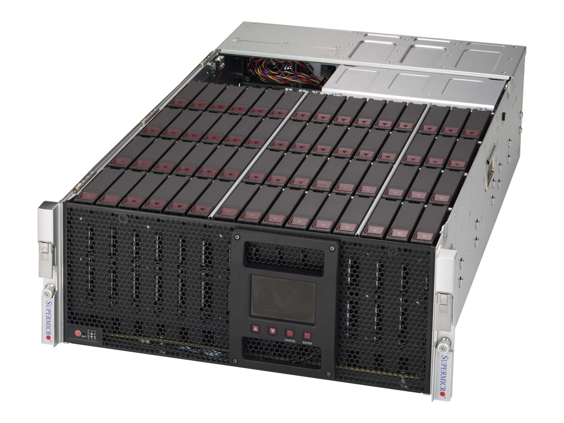 Supermicro SC946 SE1C-R1K66JBOD - storage enclosure