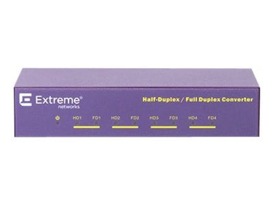 Extreme Networks Half-Duplex to Full-Duplex Converter - media converter - 10Mb LAN, 100Mb LAN, 1GbE