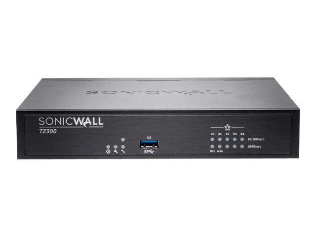 SONICWALL TZ300 PROMO 3YR AGSS FREE FIREWALL trade up prior gen SW product