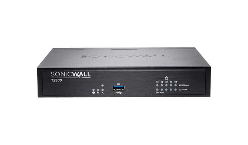 SONICWALL TZ300 PROMO 3YR AGSS FREE FIREWALL trade up prior gen SW product