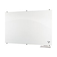 MooreCo Visionary Hierarchy whiteboard - 70.91 in x 47.2 in - blue