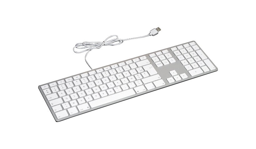 Matias Wired Aluminum - clavier - US - argent Périphérique d'entrée