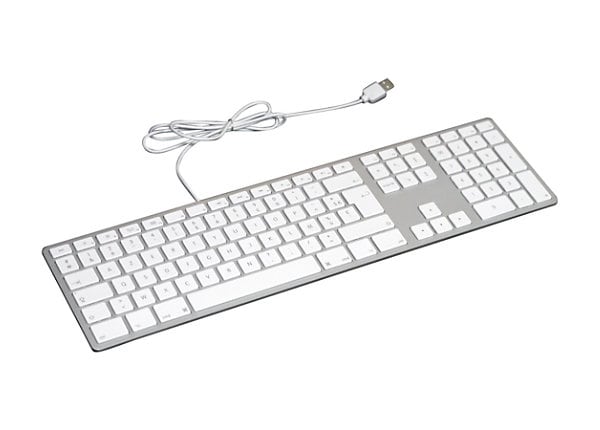Matias Wired Aluminum - keyboard - US - silver - FK318S