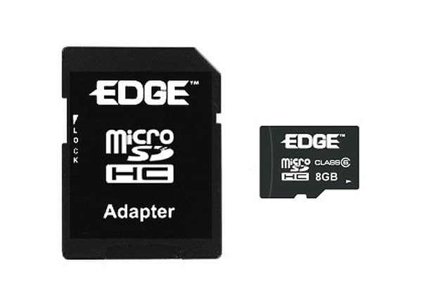 Edge Tech 8GB MicroSDHC Memory Card