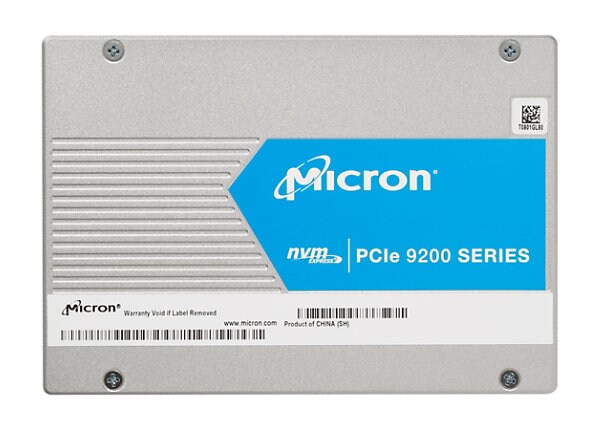 Micron 9200 MAX - solid state drive - 6.4 TB - U.2 PCIe 3.0 (NVMe)