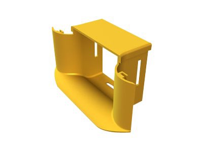 Ortronics Mighty Mo Fiber Raceway - cable raceway outlet trumpet