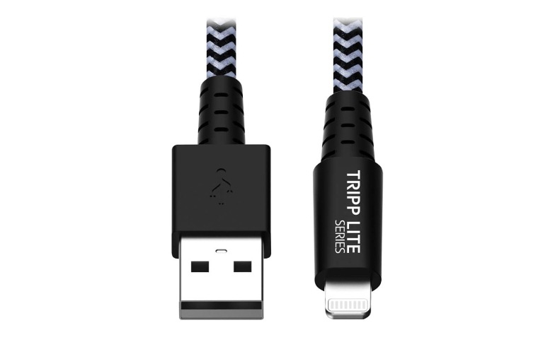 Lite Heavy Duty Lightning to USB Sync / Charge Cable Apple iPhone 6ft 6' - Lightning cable - Lightning USB - M100-006-HD - USB Cables - CDW.com