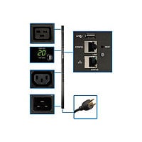 Tripp Lite PDU Monitored 3.3-3.7kW 20 C13 4 C19 208/230V 20A LX Platform 0U