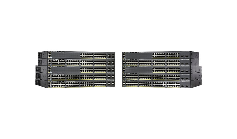Cisco Catalyst 2960X-48FPS-L - switch - 48 ports - managed - rack-mountable