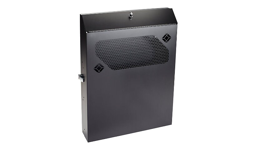 Black Box Low-Profile Vertical Wallmount Cabinet 36"D Equipment - rack - 2U