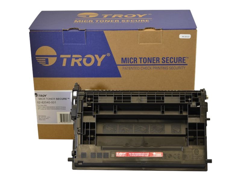 TROY MICR Toner Secure - High Yield - black - compatible - MICR toner cartridge (alternative for: HP 37X)