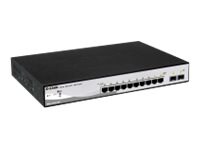 D-Link Web Smart DGS-1210-10MP - switch - 8 ports - smart